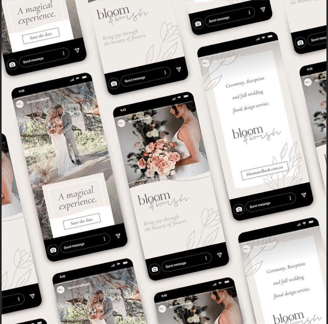 Bloom & Bush Branding Creatives