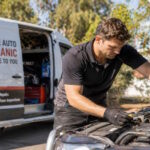 Tradie Fixing Vehicle